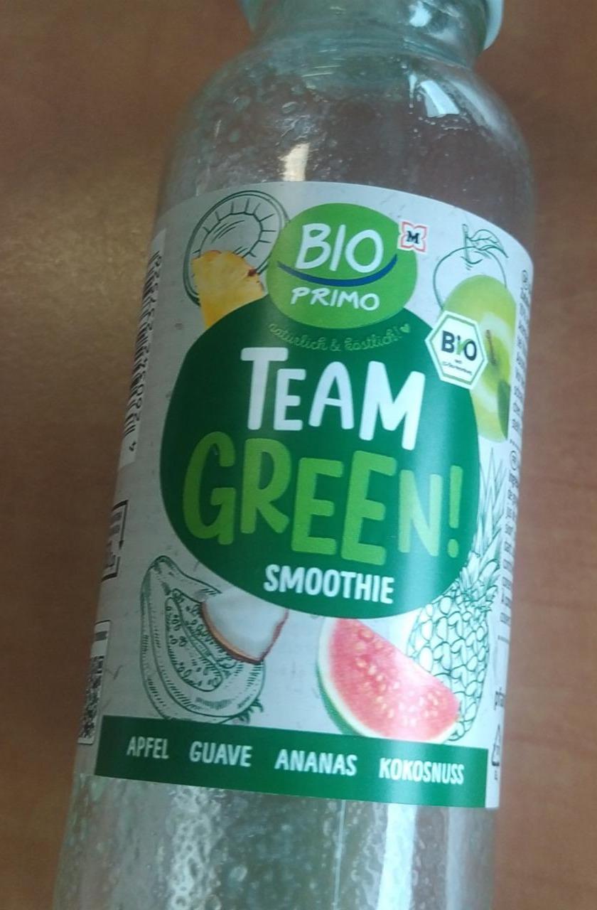 Fotografie - Bio team green! smoothie apfel guave ananas kokosnuss Bio Primo