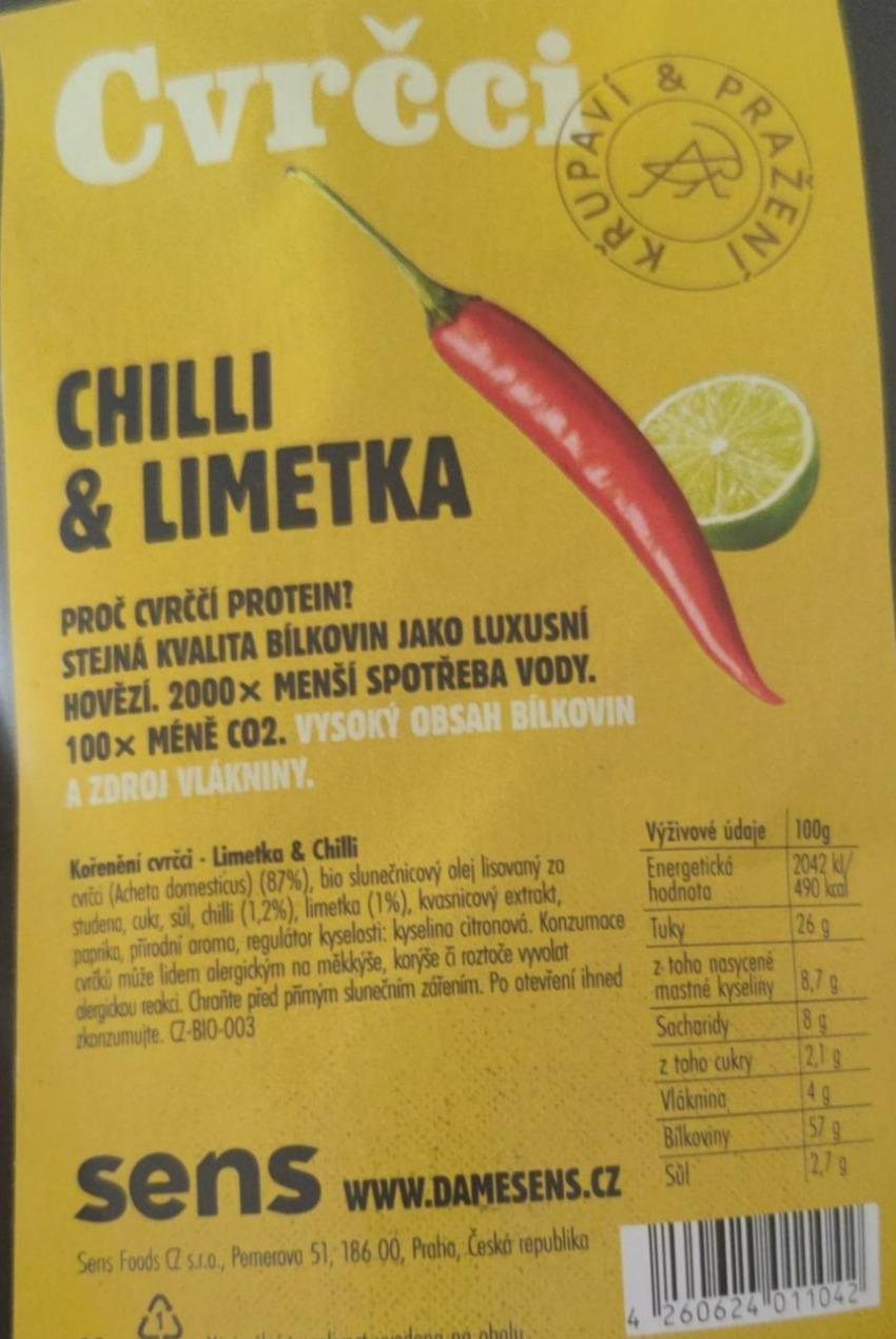 Fotografie - Cvrčci Chilli & Limetka Sens