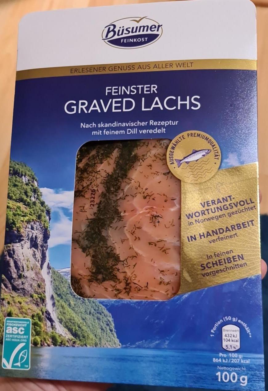 Fotografie - Graved Lachs Büsumer Feinkost