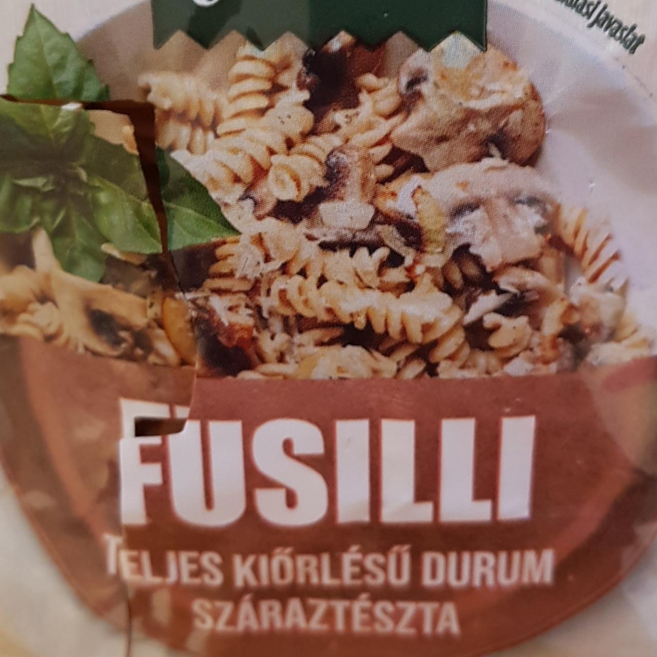 Fotografie - Le Gusto Fusilli teljes kiőrlésű durum száraztészta Aldi