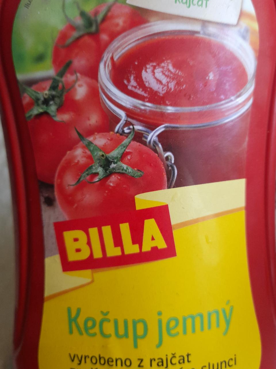 Fotografie - Kečup jemný Billa