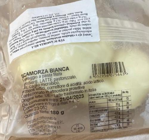 Fotografie - scamorza bianca mozzarella