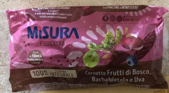 Fotografie - Fibrextra Cornetto Frutti di Bosco, Barbabietola e Uva Misura