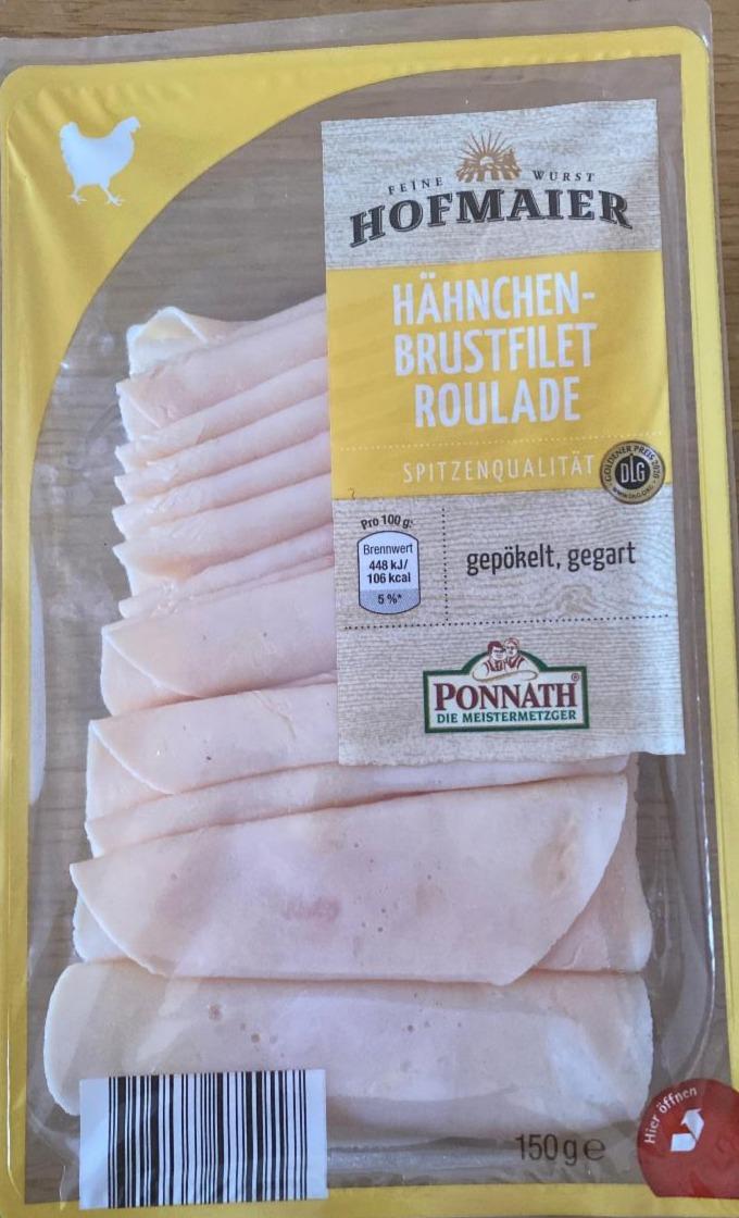 Fotografie - Hanchenbrustfilet Roulade Hofmaier