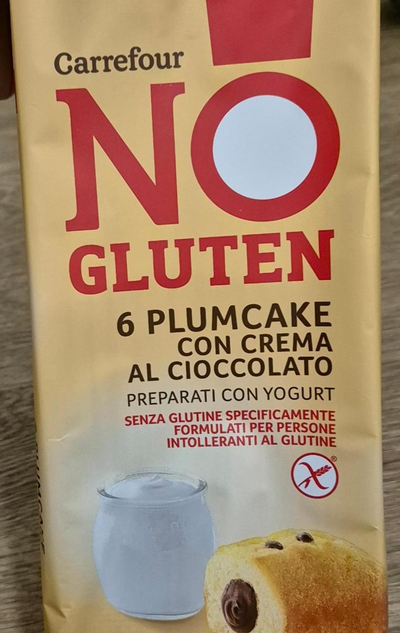 Fotografie - No gluten plumcake con crema al cioccolato Carrefour