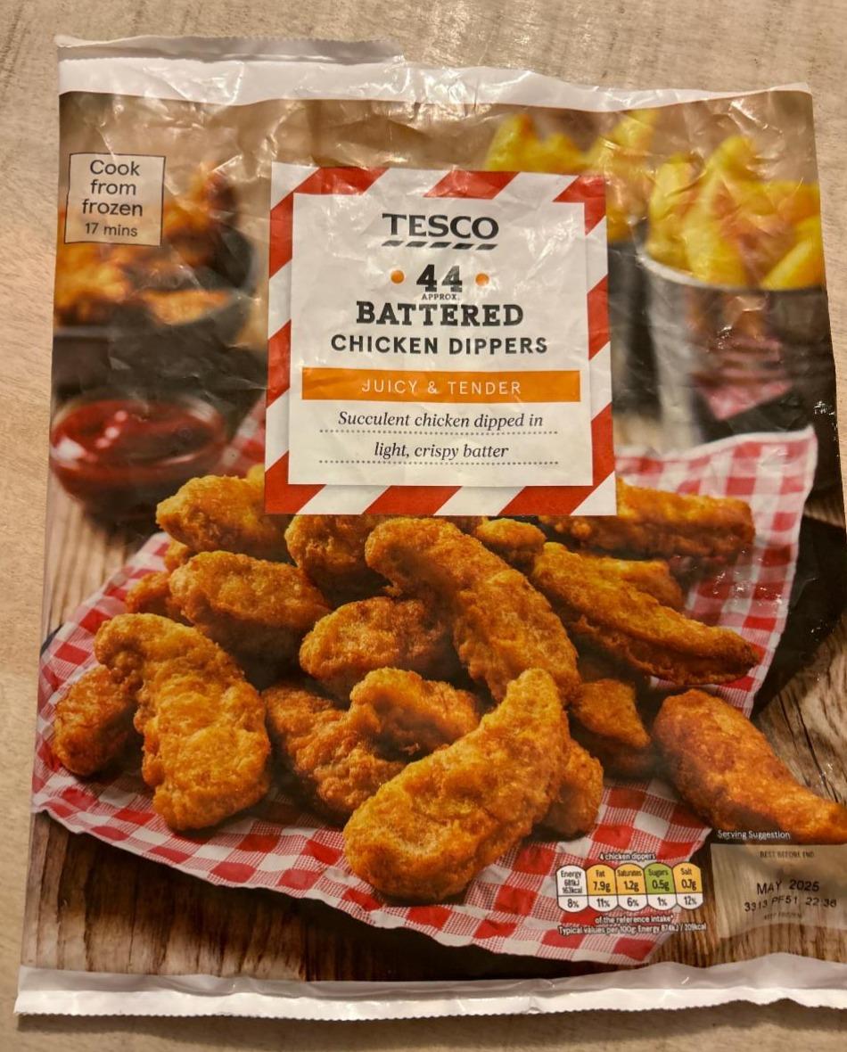 Fotografie - Battered Chicken Dippers Tesco