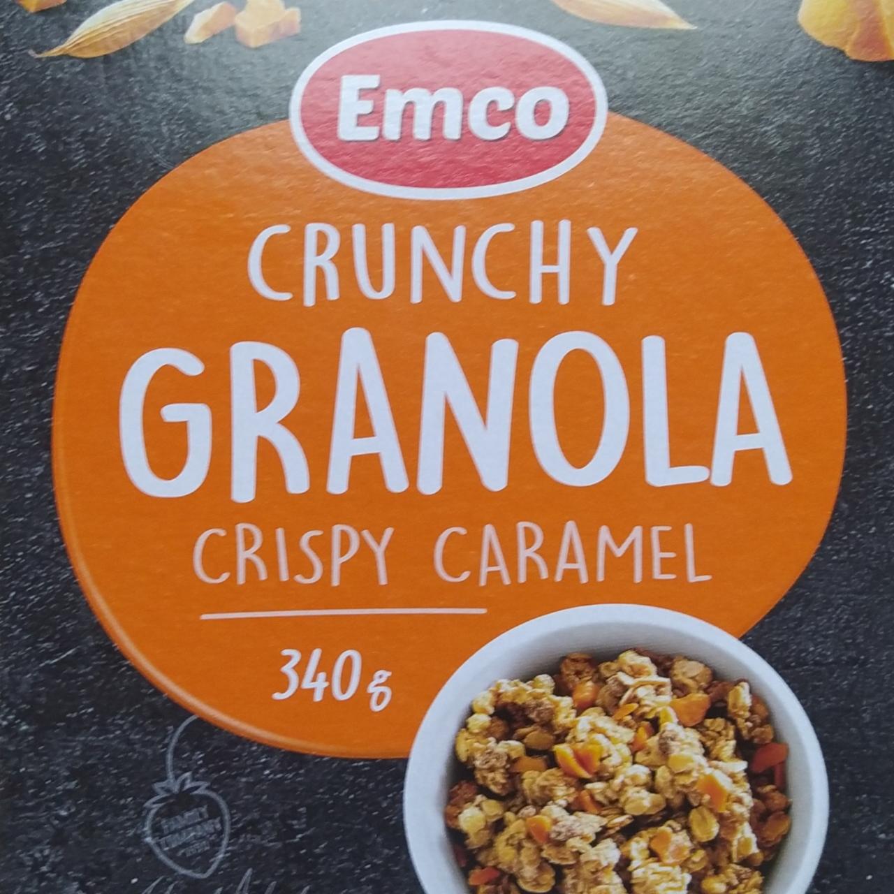 Fotografie - Crunchy granola crispy caramel Emco