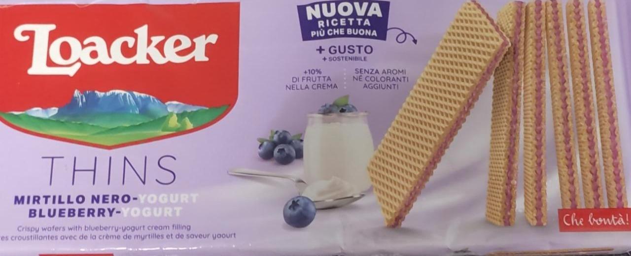 Fotografie - Thins Blueberry-Yogurt Loacker