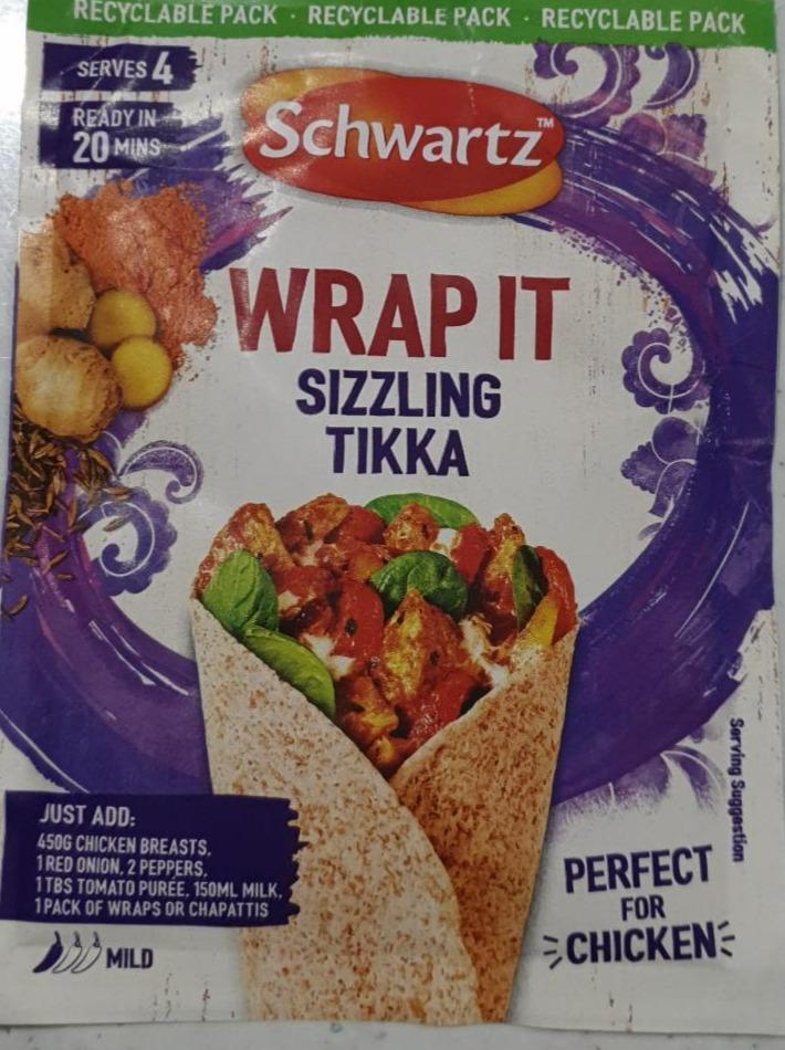 Fotografie - Wrap It sizzling tikka Schwartz