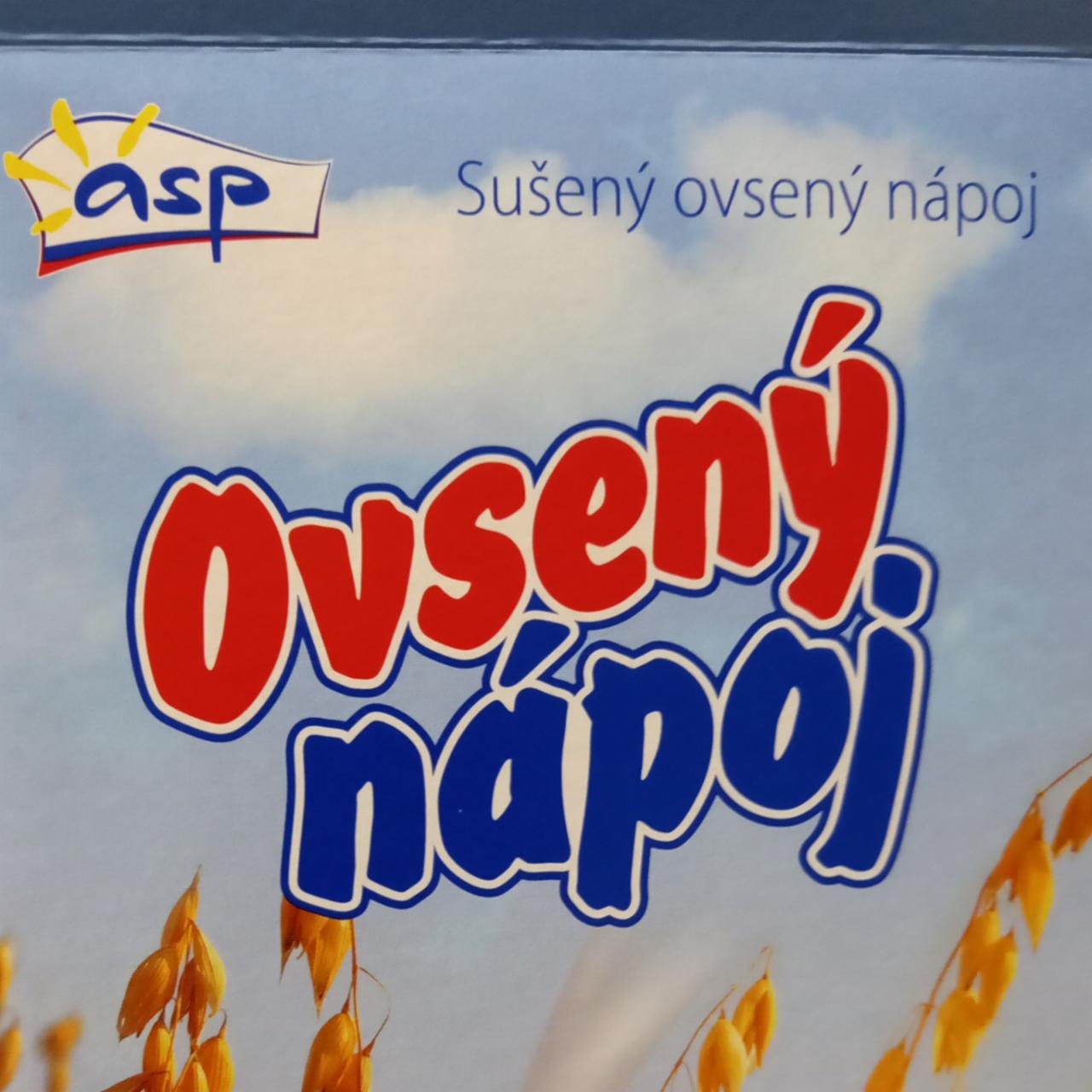 Fotografie - Ovsený nápoj Asp