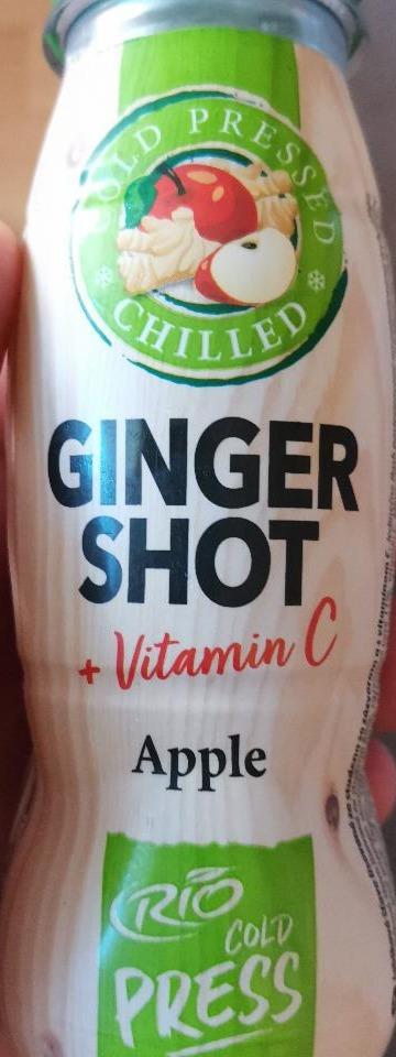 Fotografie - Ginger Shot + vitamin C Apple Rio cold press