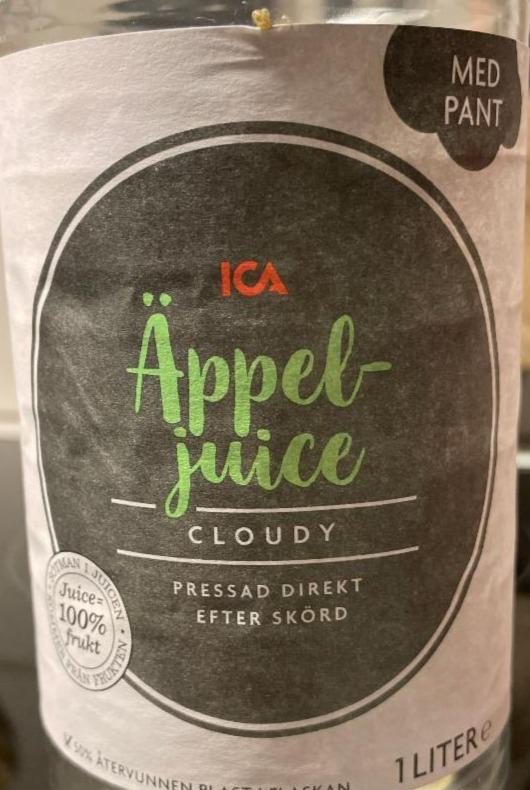 Fotografie - Äpfeljuice Cloudy ICA