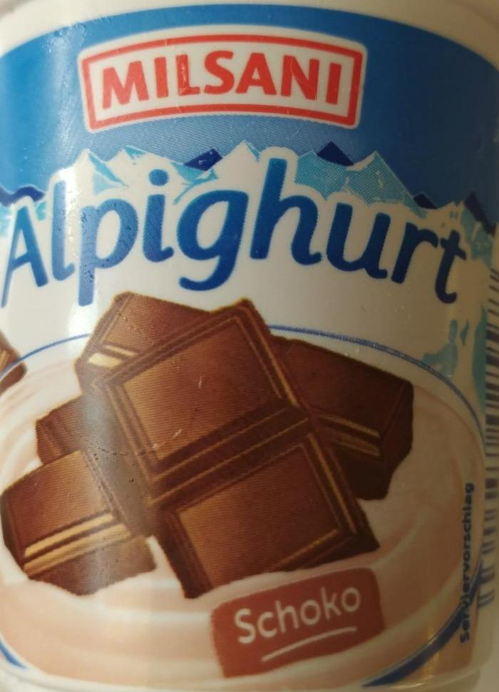 Fotografie - alpighurt schoko Milsani