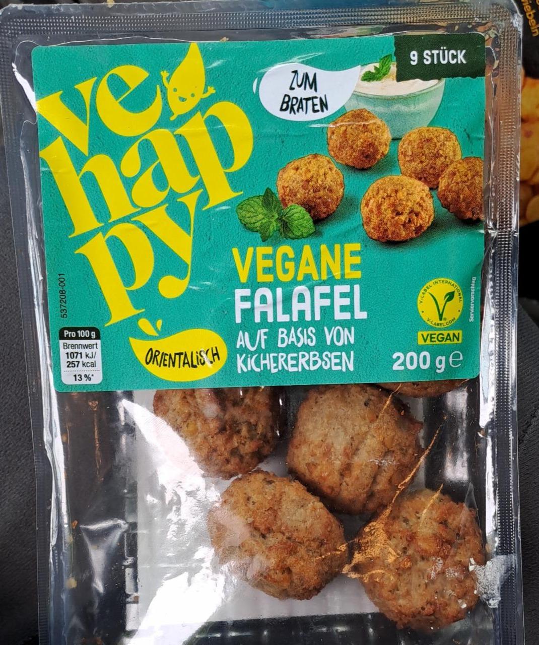 Fotografie - Vegane falafel orientalisch Ve happy