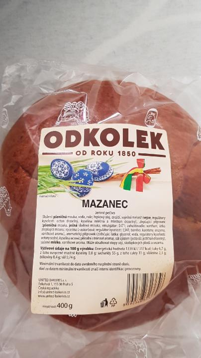 Fotografie - Mazanec Odkolek