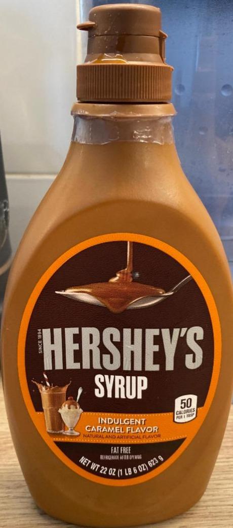 Fotografie - Syrup Indulgent Caramel flavor Hershey's