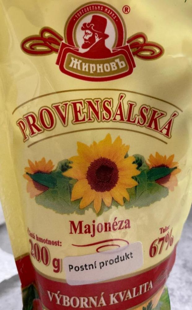 Fotografie - Majonéza provensálská ЖирковЪ