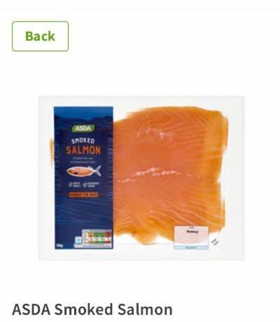 Fotografie - Smoked Salmon Asda