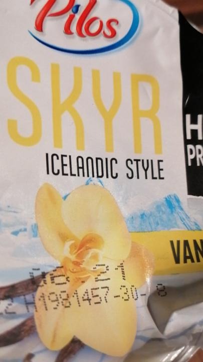 Fotografie - Skyr vanilla Pilos