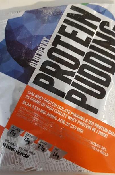 Fotografie - Protein pudding borůvka Extrifit