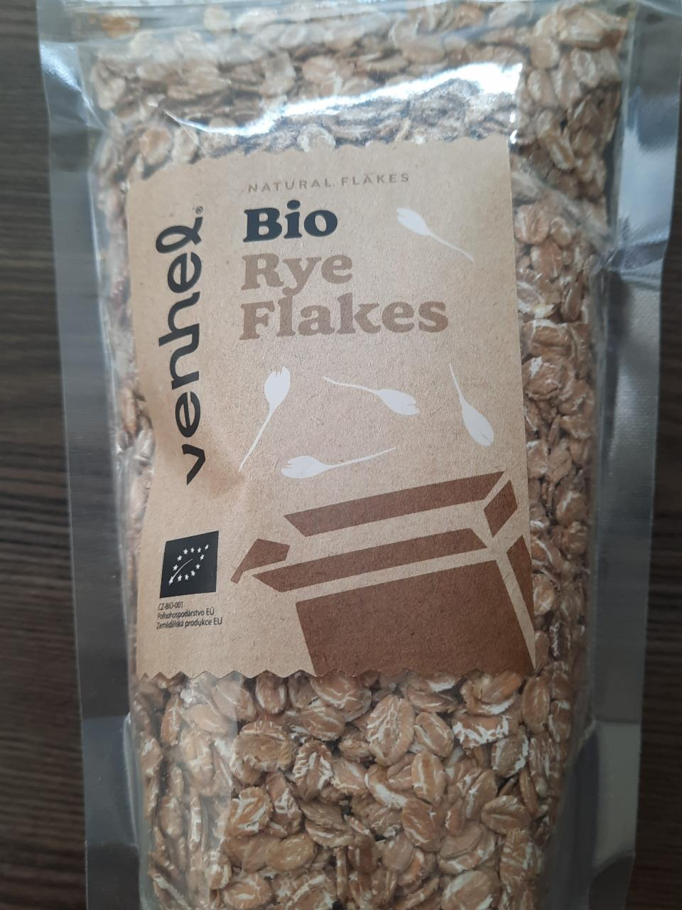 Fotografie - Bio Rye Flakes venhel