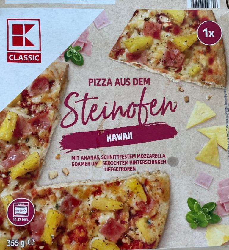 Fotografie - Pizza aus dem steinofen hawaii K-Classic