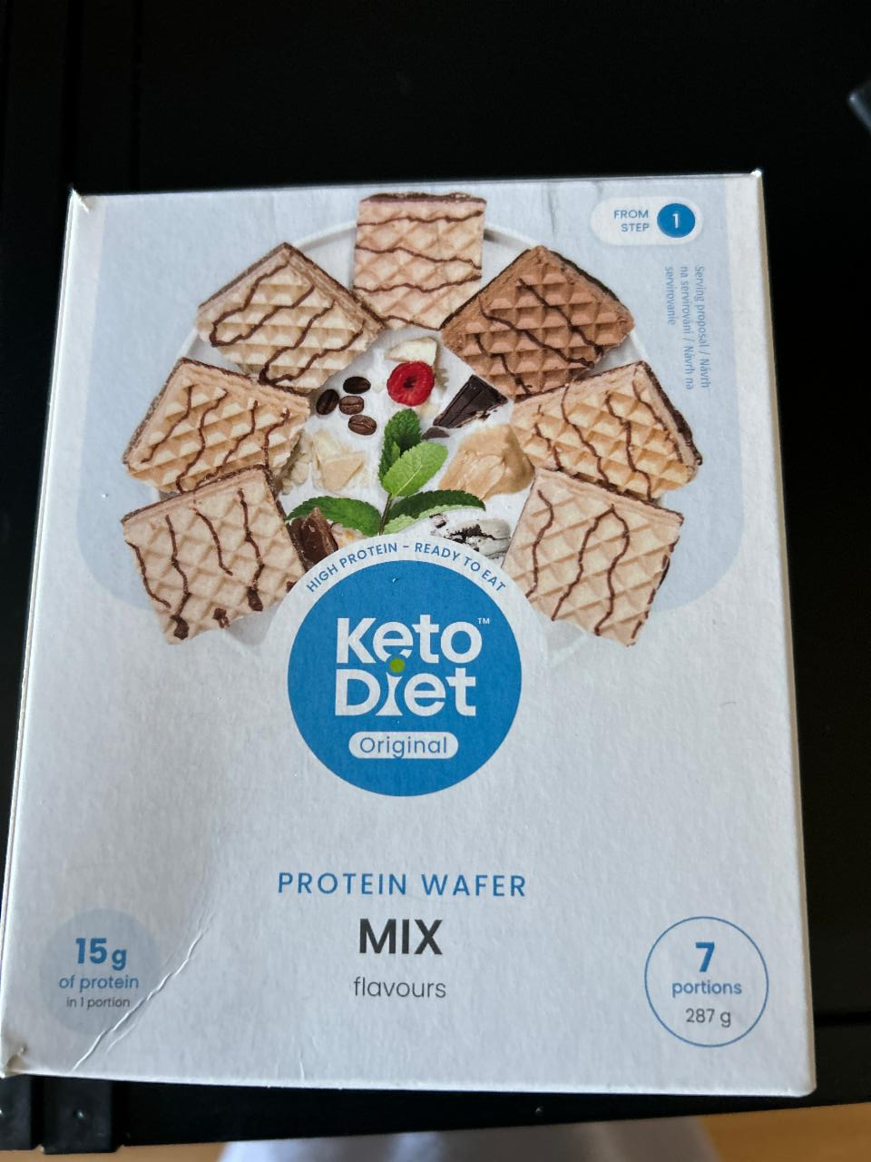 Fotografie - Protein wafer MIX flavours KetoDiet