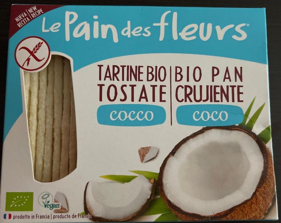 Fotografie - Tartine Bio Tostate Cocco Le Pain des fleurs