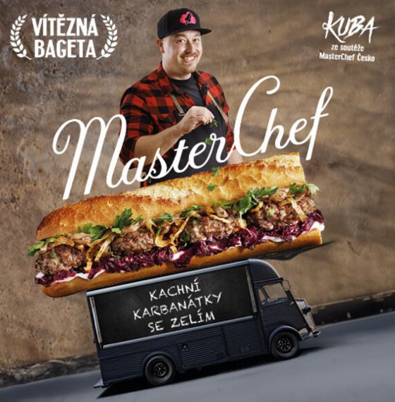 Fotografie - Vítězná bageta Kuba MasterChef Bageterie Boulevard