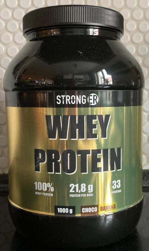 Fotografie - Whey Protein Choco Banana Stronger