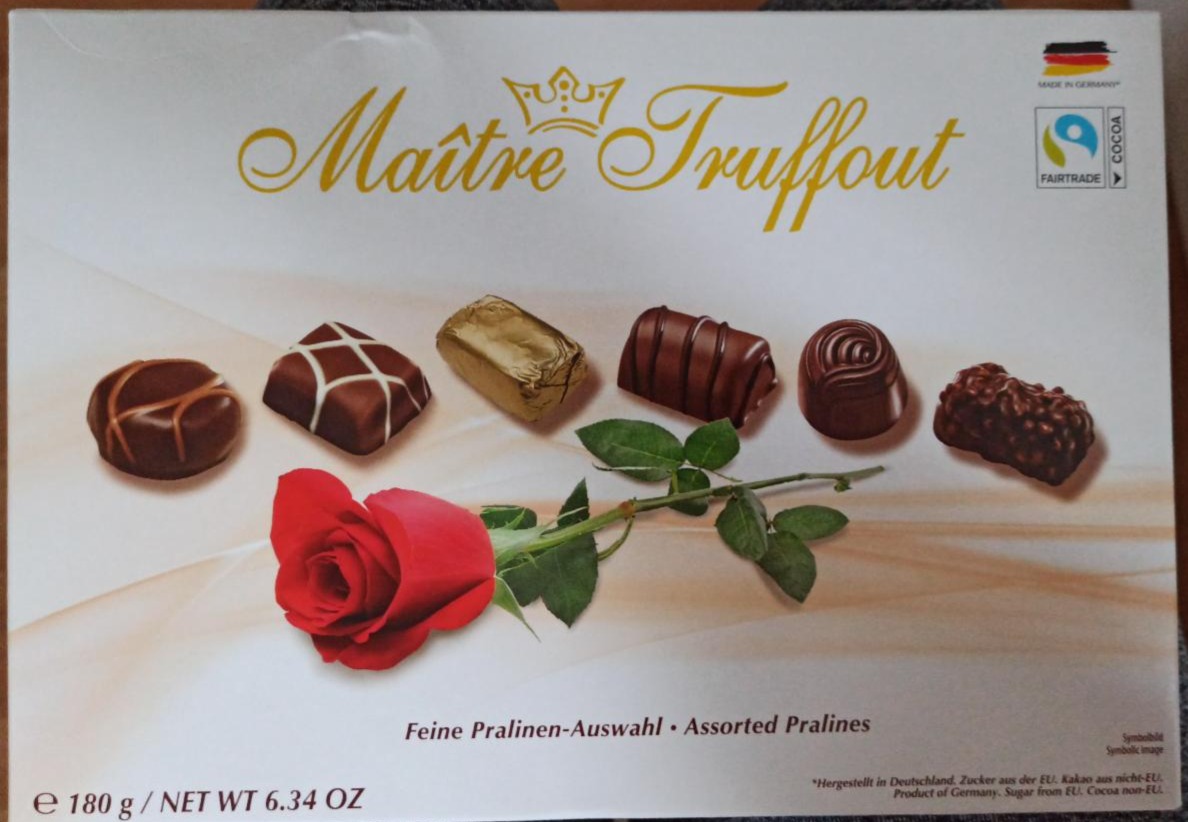 Fotografie - Assorted Pralines Maître Truffout