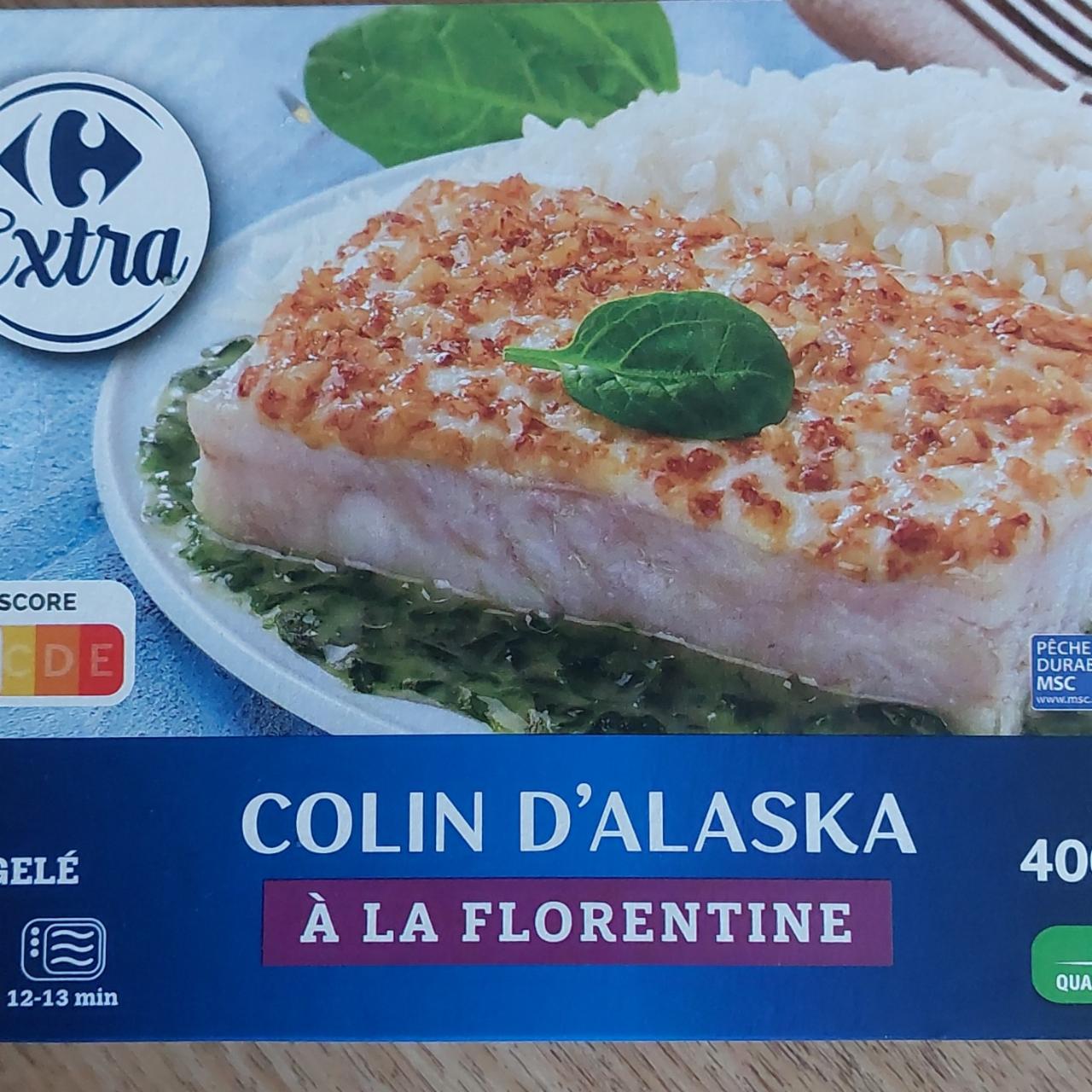 Fotografie - Colin d'Alaska à la florentine Carrefour Extra