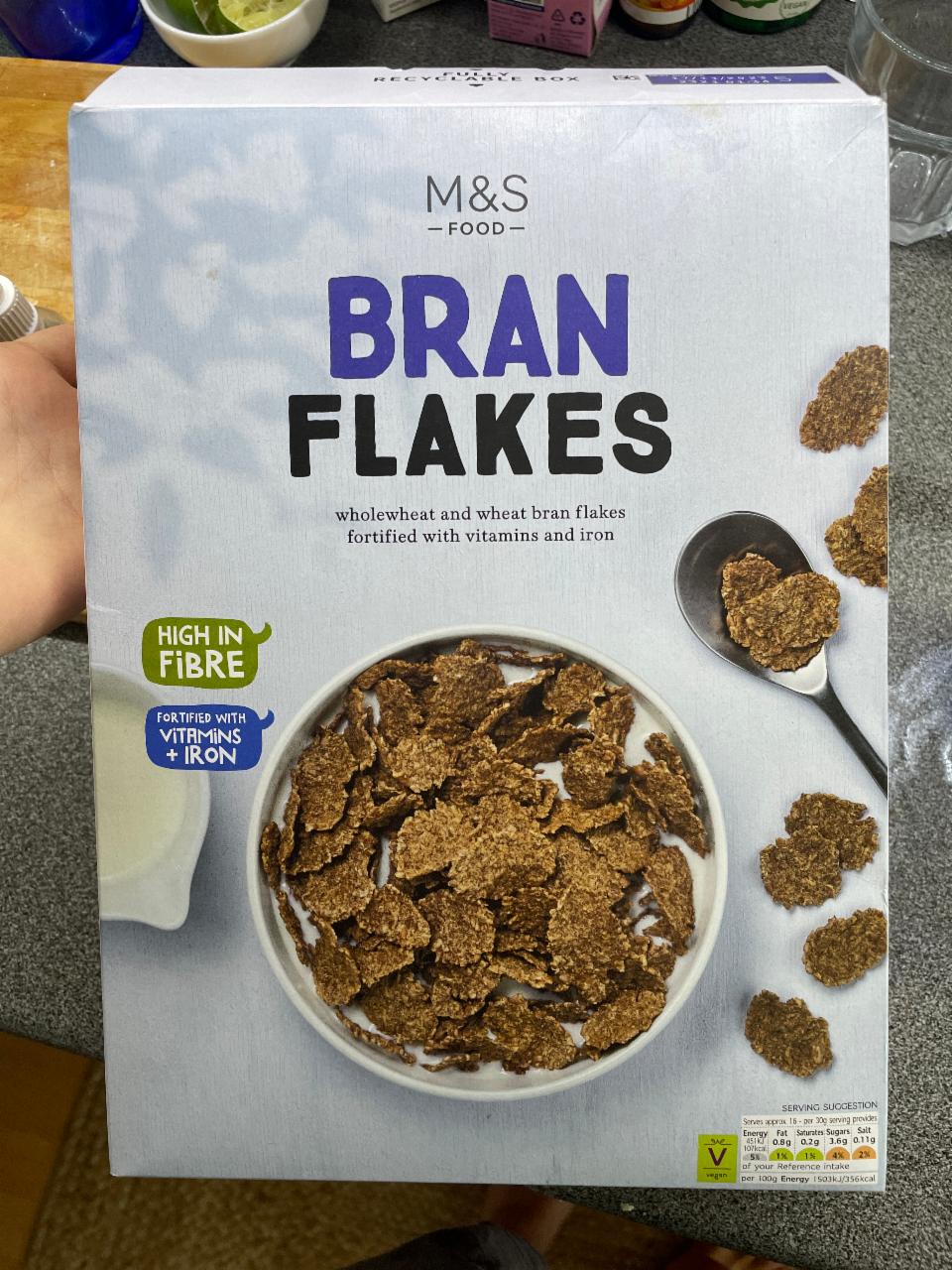 Fotografie - Bran Flakes M&S Food