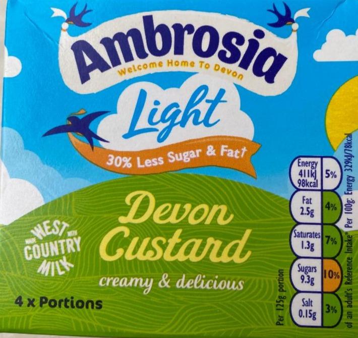 Fotografie - Light Devon Custard Ambrosia