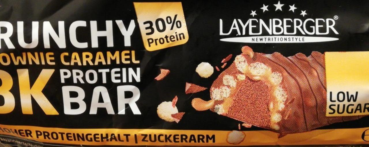 Fotografie - Crunchy 3K Protein Bar Brownie Caramel Layenberger