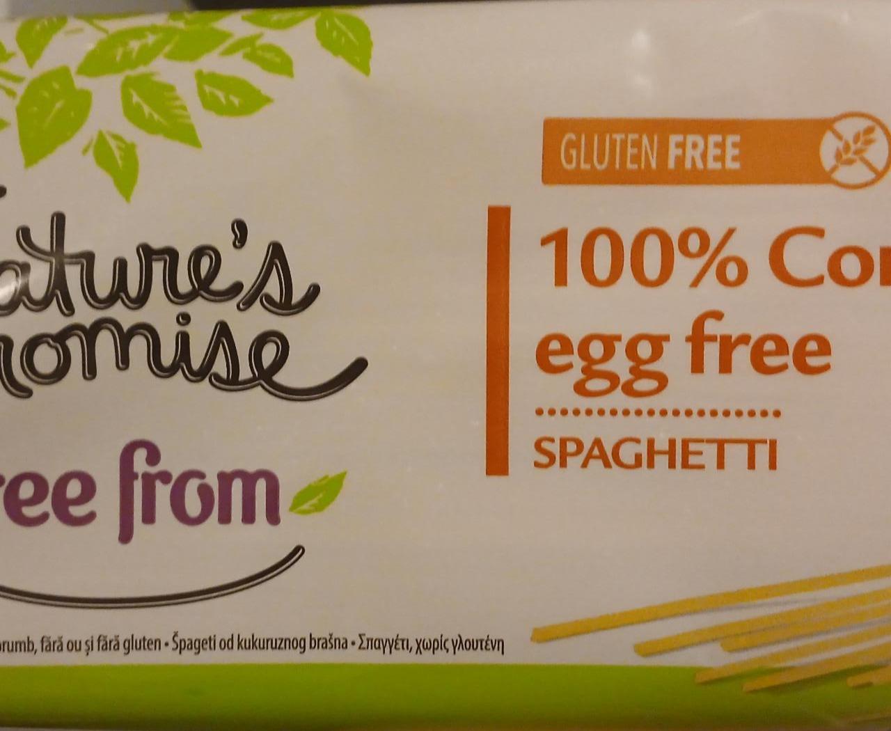 Fotografie - 100% Corn egg free spaghetti Nature's Promise