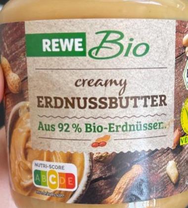 Fotografie - Creamy erdnussbutter - Rewe Bio