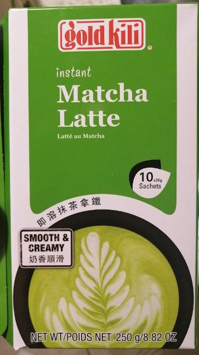 Fotografie - Matcha latte instant Gold Kili