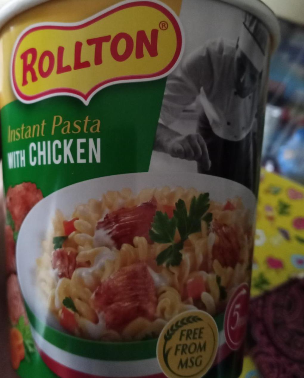 Fotografie - Instant pasta with chicken Rollton