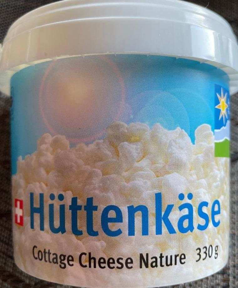 Fotografie - Hüttenkäse cottage cheese nature Migros