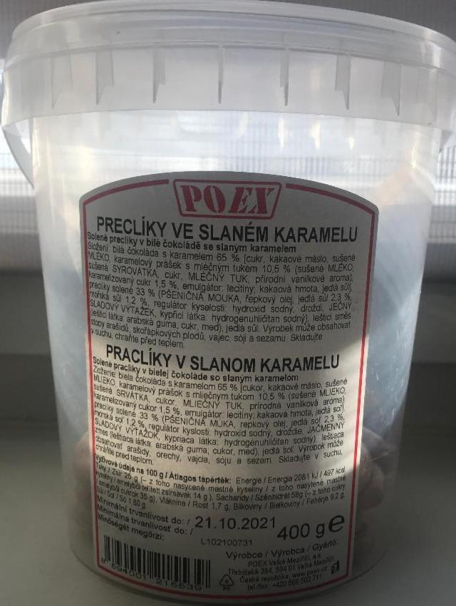 Fotografie - Precliky ve slaném karamelu Poex