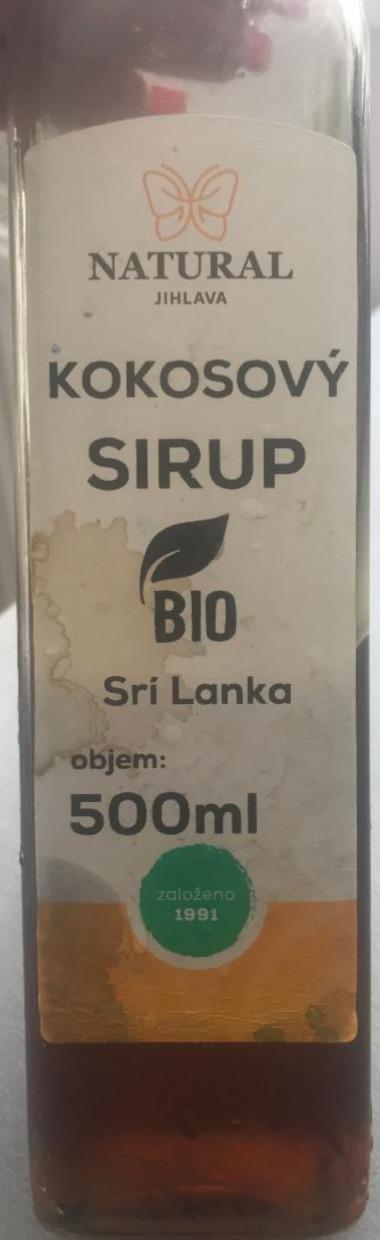 Fotografie - Bio Kokosový sirup Natural Jihlava