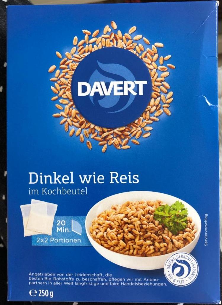 Fotografie - Dinkel wie Reis im Kochbeutel Davert