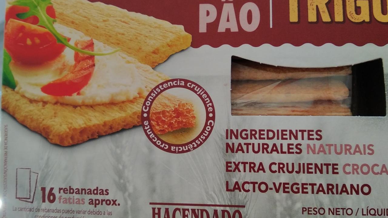 Fotografie - Pan Pão con de trigo Hacendado