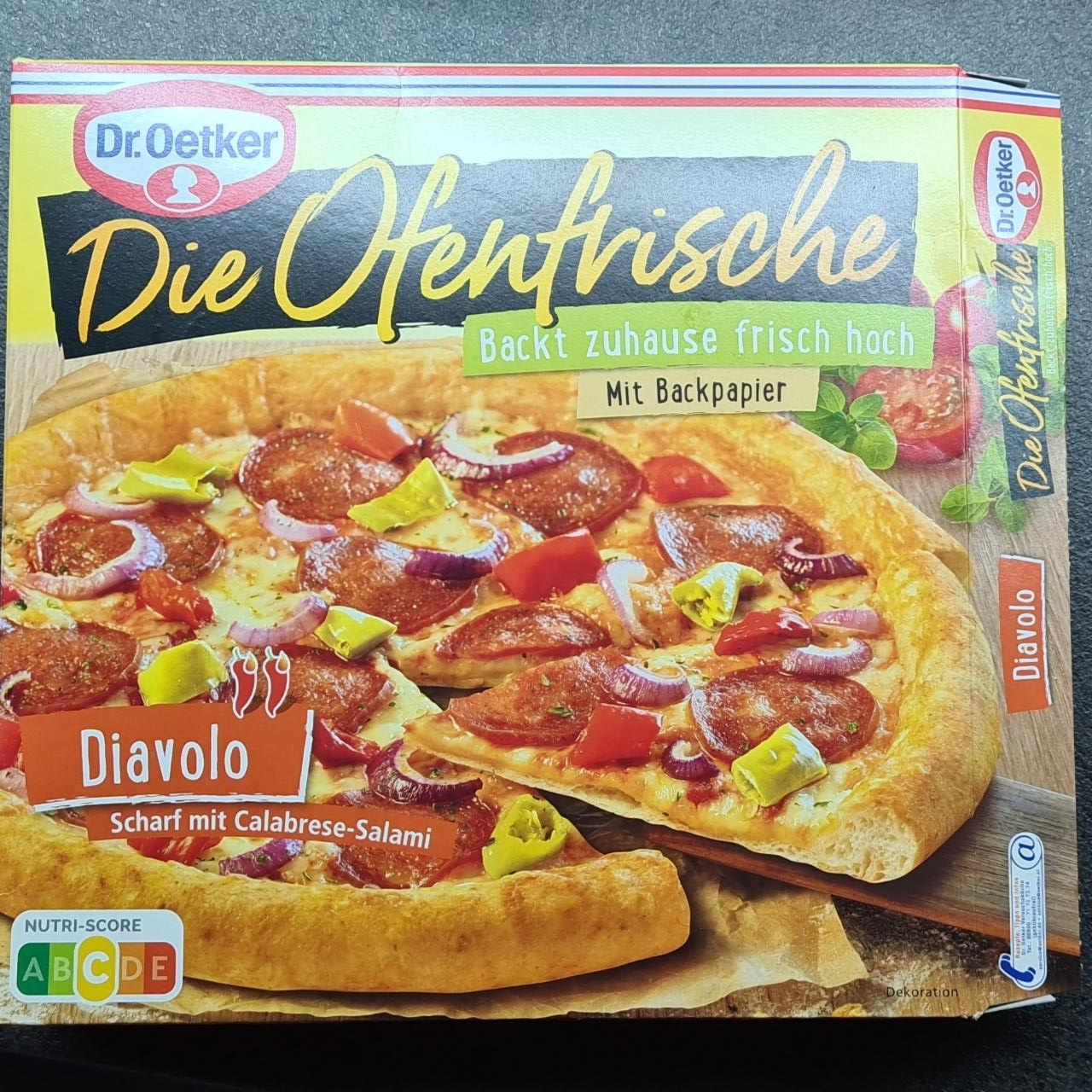 Fotografie - Die Ofenfrische Diavolo Dr.Oetker