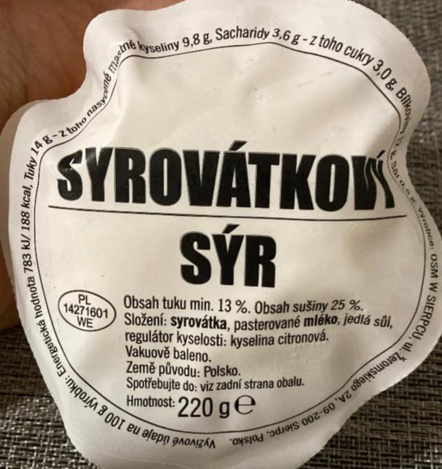 Fotografie - Syrovátkový sýr OSM