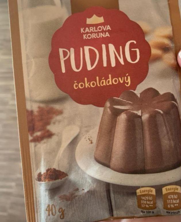 Fotografie - Puding čokoládový Karlova Koruna