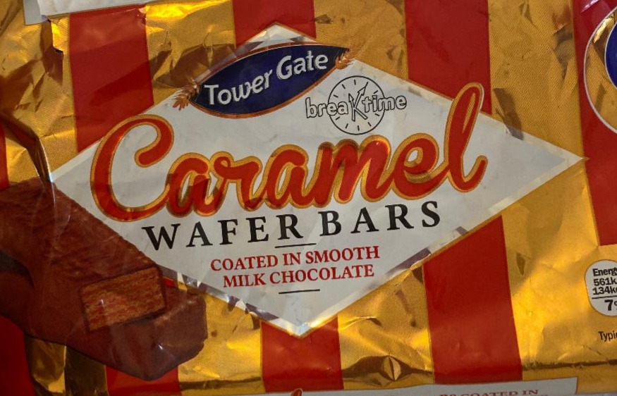 Fotografie - Caramel Wafer Bars Tower Gate