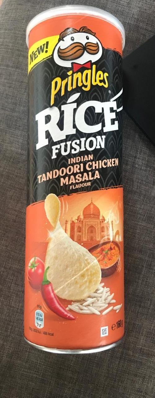 Fotografie - Rice fusion Indian tandoori chicken masala Pringles