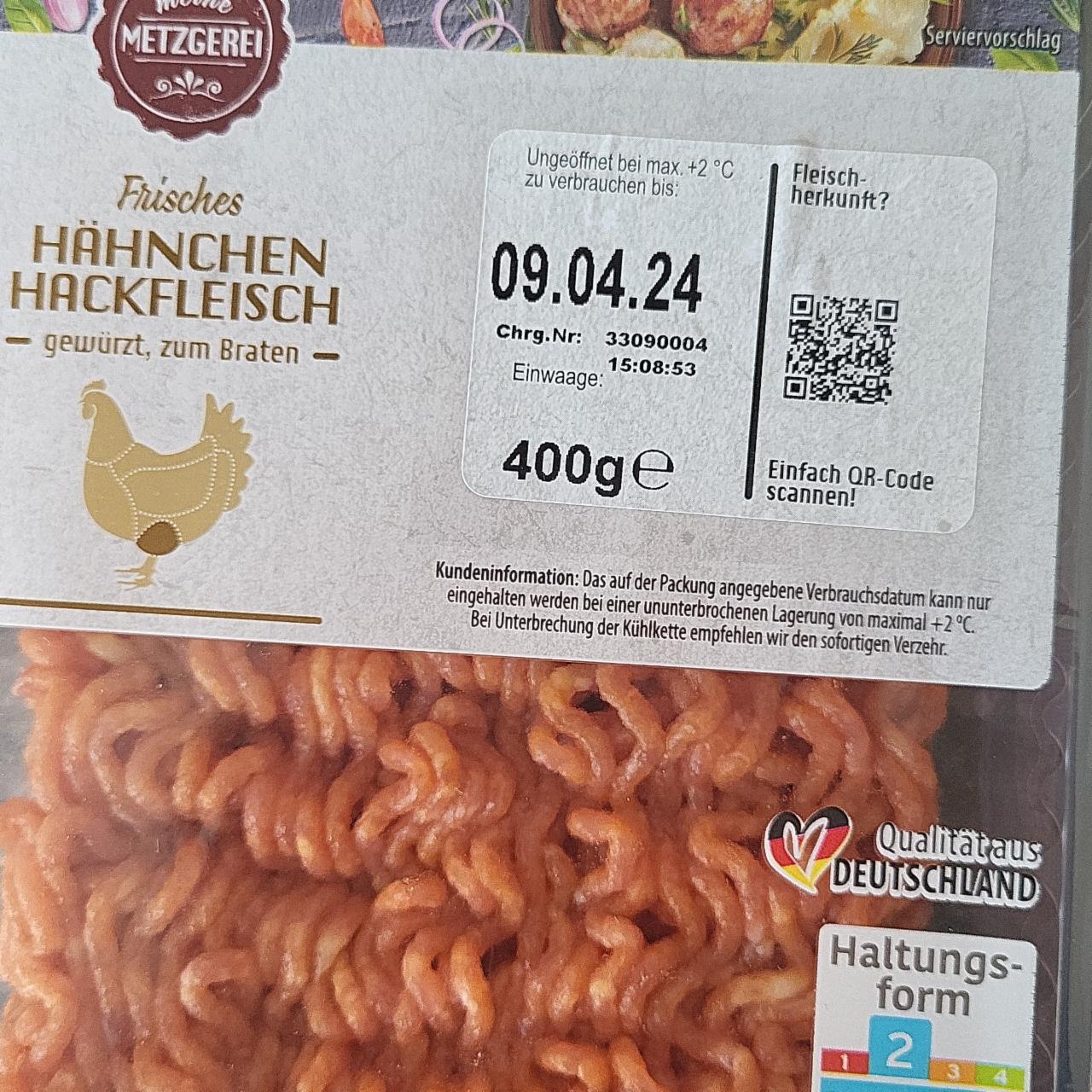 Fotografie - Frisches Hähnchen Hackfleisch Meine Metzgerei